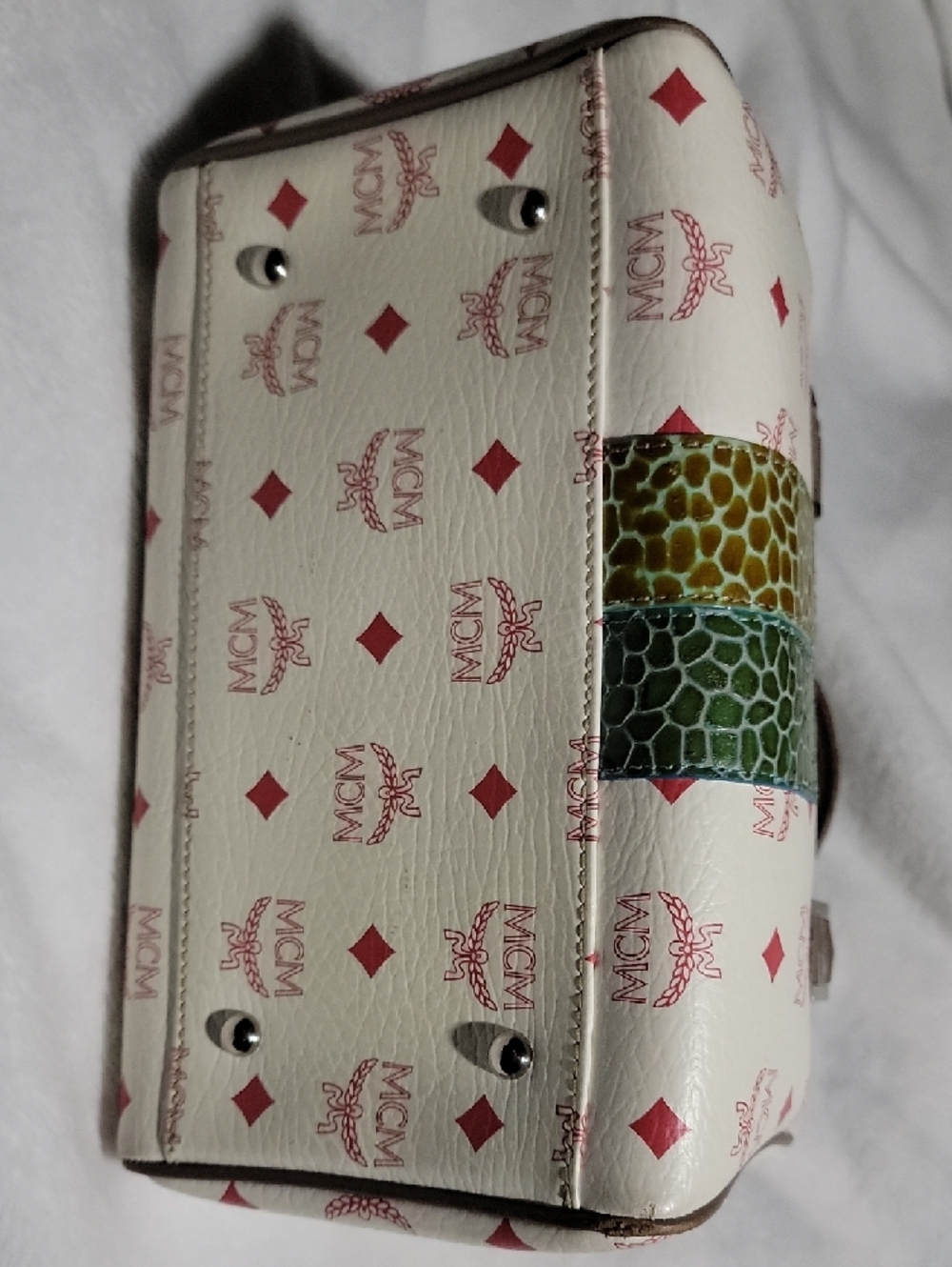 MCM Leather Satchel - Picture 3 of 13